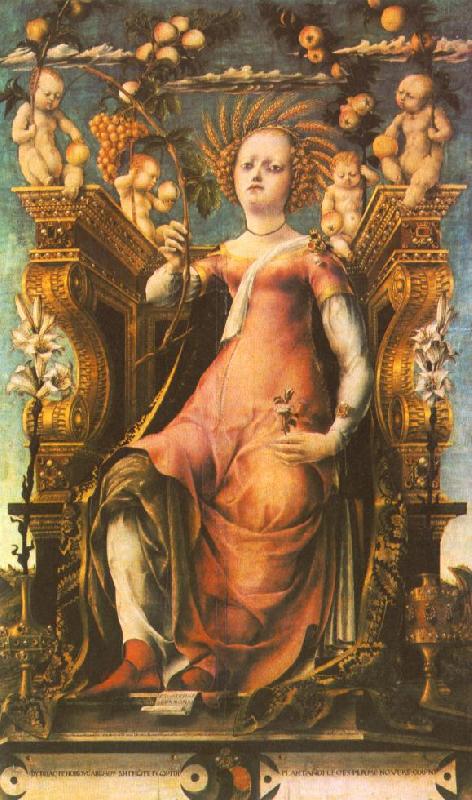 Ceres Enthroned, MICHELE PANNONIO